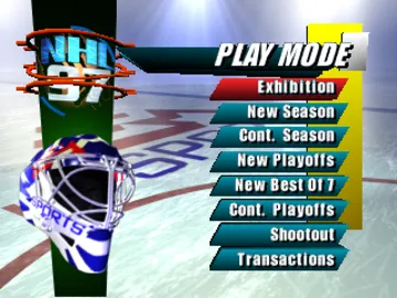 NHL 97 (US) screen shot title